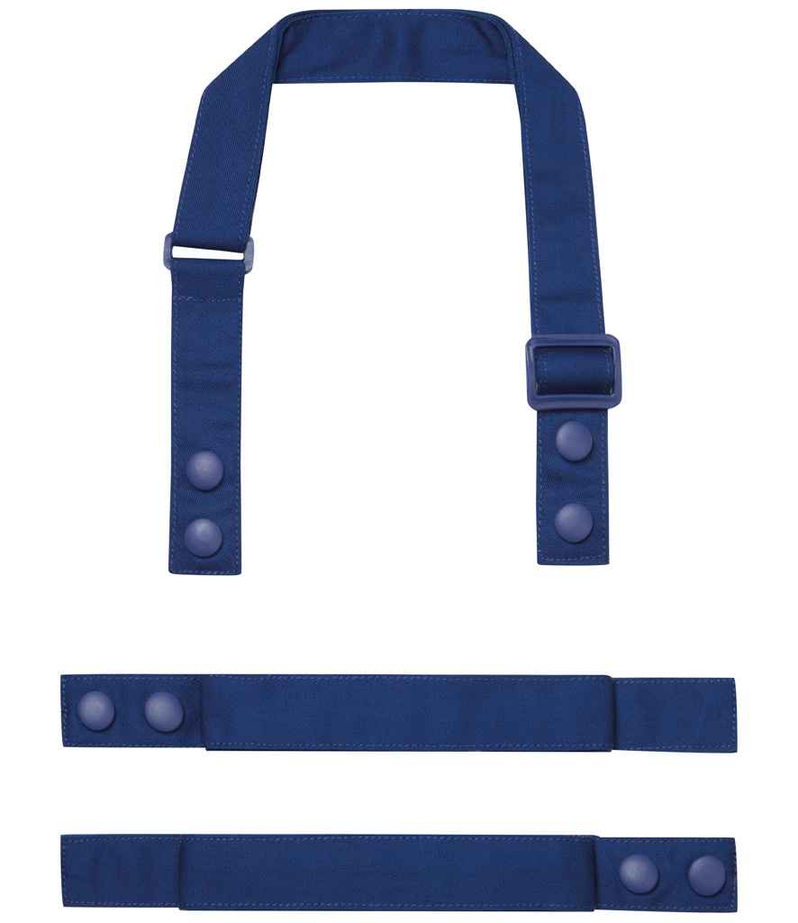 Premier Swap and Pop Customisable Apron Straps Royal Blue