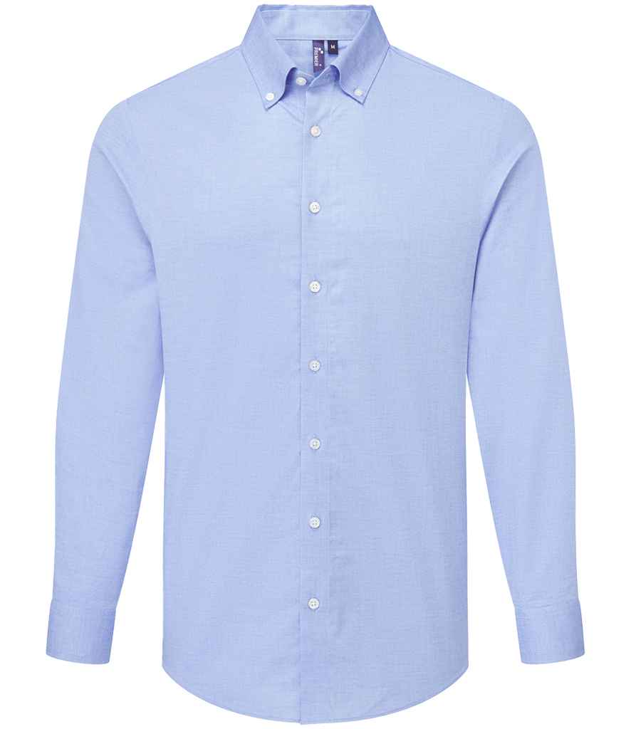 Premier Supreme Long Sleeve Oxford Shirt Oxford Blue