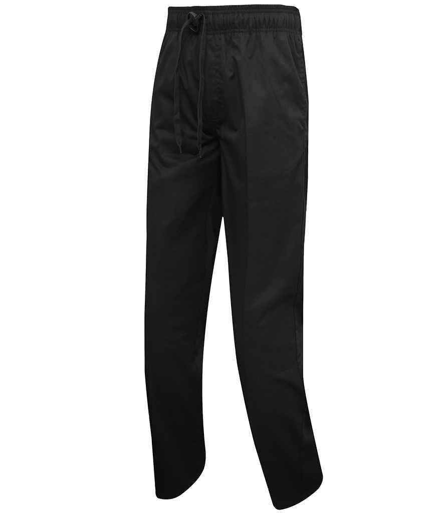 Premier Select Slim Leg Chef's Trousers Black