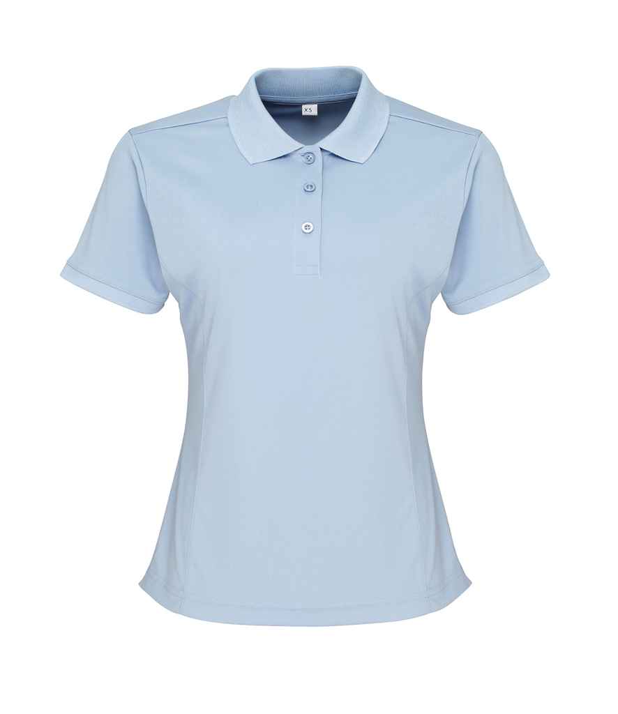 Premier Ladies Coolchecker® Piqué Polo Shirt Light Blue