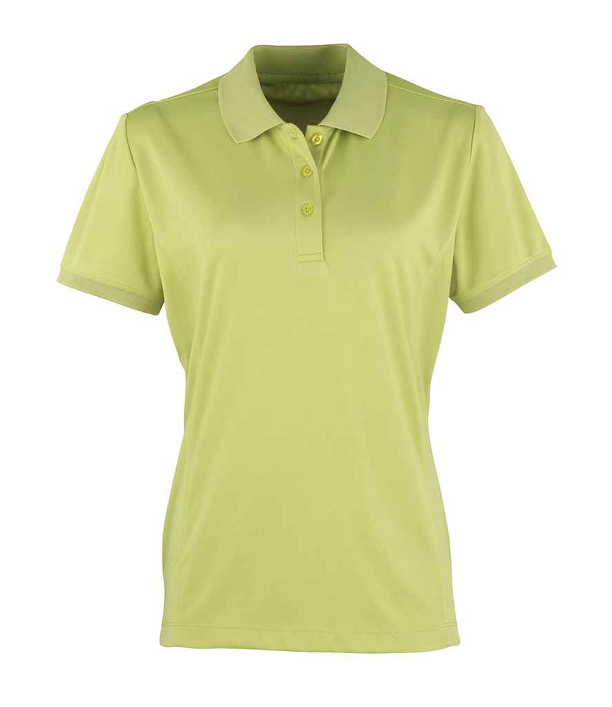 Premier Ladies Coolchecker® Piqué Polo Shirt Lime Green