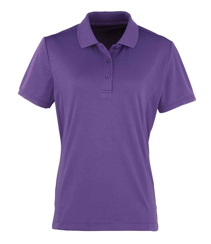 Premier Ladies Coolchecker® Piqué Polo Shirt Purple