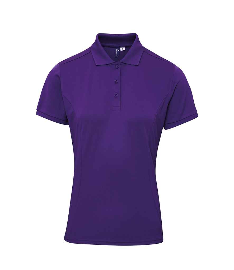 Premier Ladies Coolchecker® Plus Piqué Polo Shirt Purple