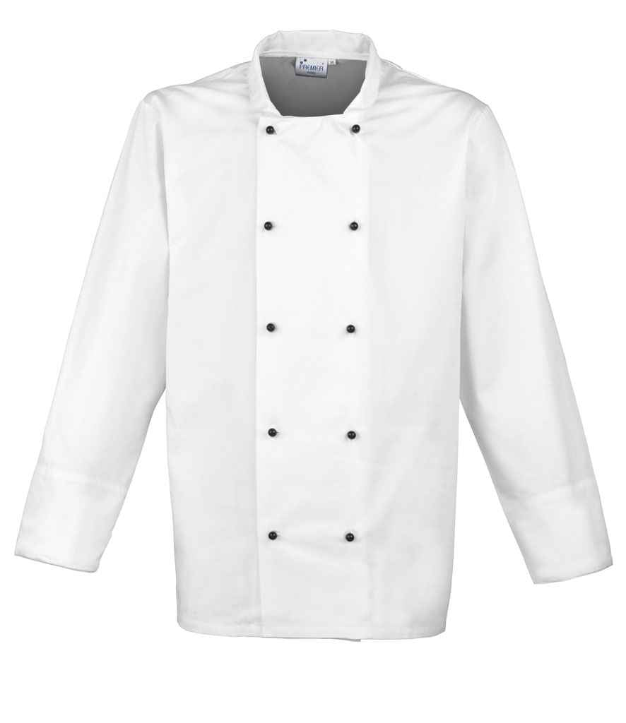 Premier Unisex Cuisine Chef's Jacket White
