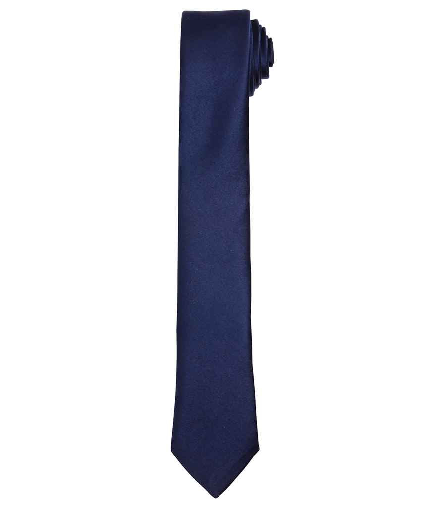 Premier Slim Tie Navy