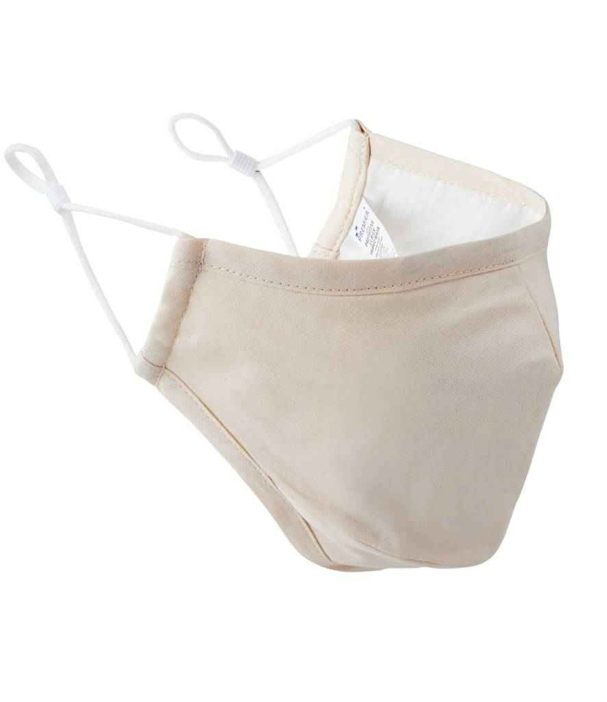Premier Washable 3-Layer Face Mask with Carbon Filter Option Natural