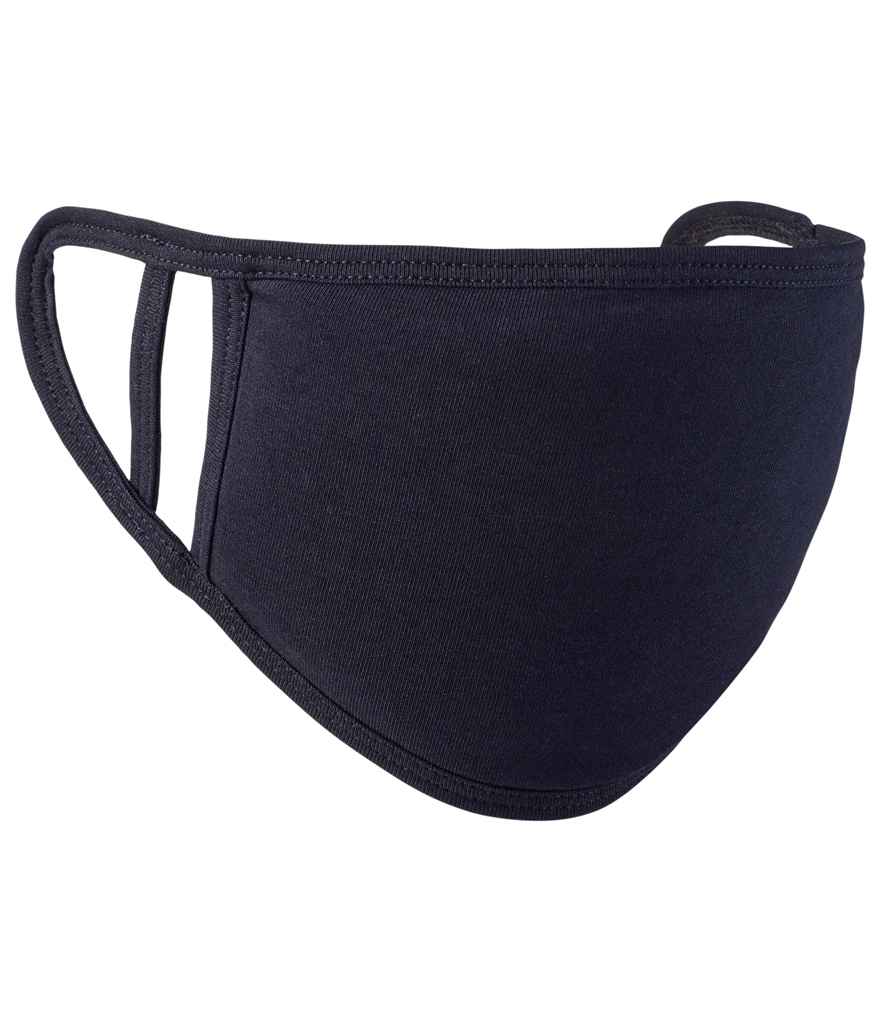 Premier Washable 2-Ply Face Cover - Pack of 5 Black