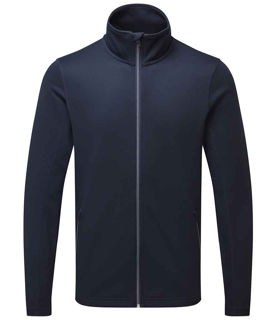Premier Spun Dyed Recycled Zip Through Sweat Jacket French Navy