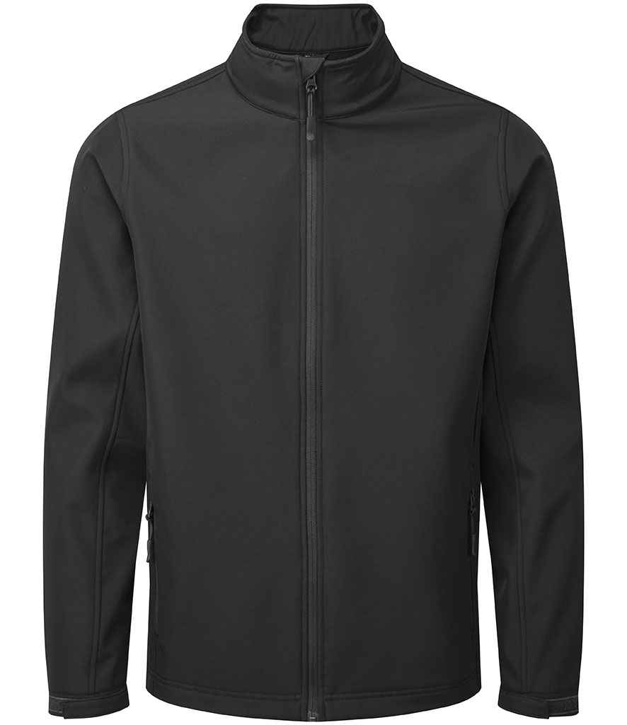 Premier Windchecker® Recycled Printable Soft Shell Jacket Black