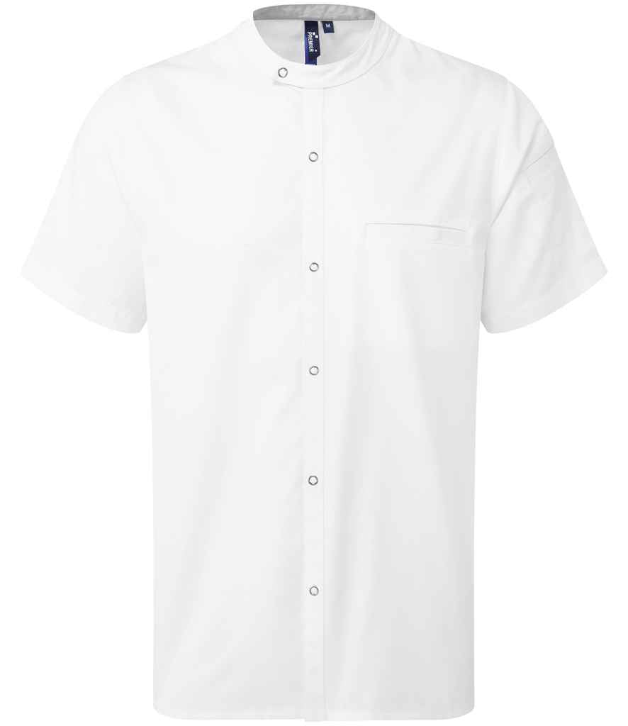 Premier Recyclight® Short Sleeve Chef's Shirt White