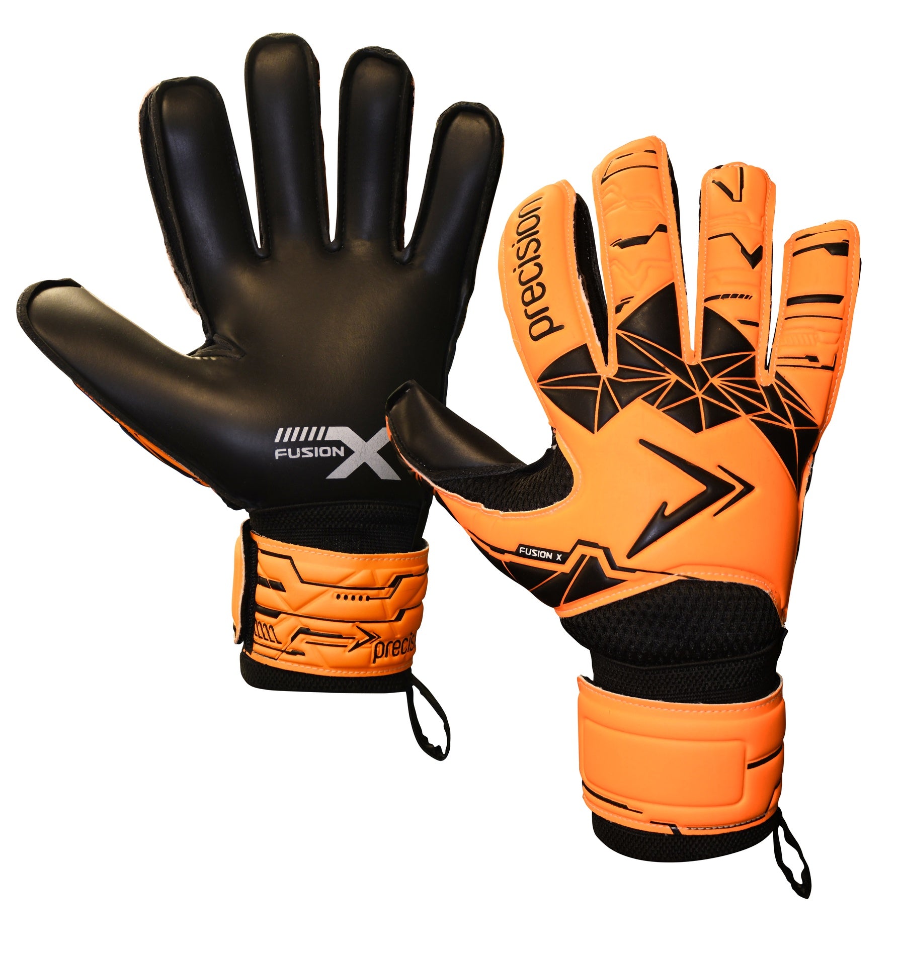 Precision Fusion X Flat Cut Essential Goalkeeper  Gloves - Lancashire Teamwear