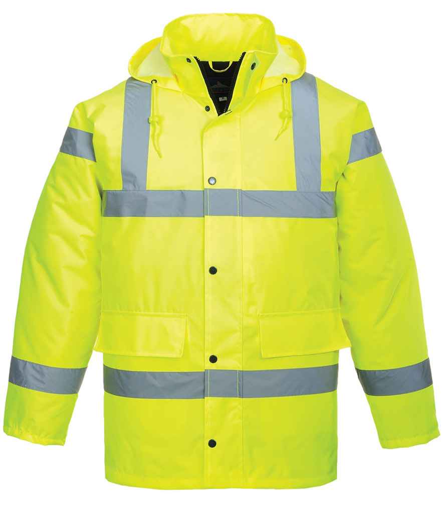 Portwest Hi-Vis Traffic Jacket Yellow