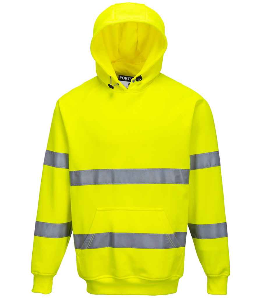 Portwest Hi-Vis Hoodie Yellow