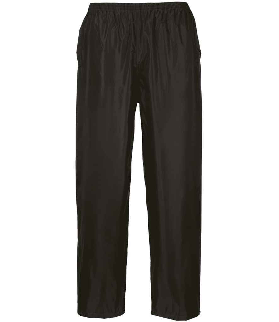 Portwest Classic Rain Trousers Black