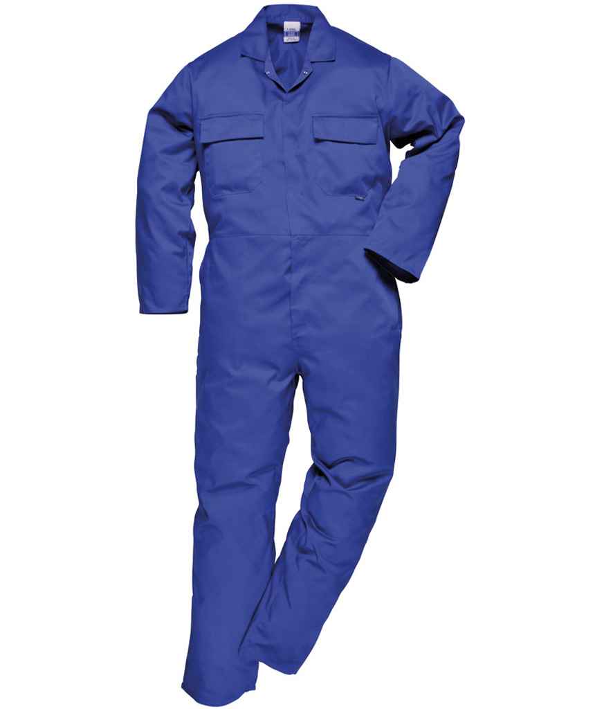 Portwest Euro Work Coverall Royal Blue