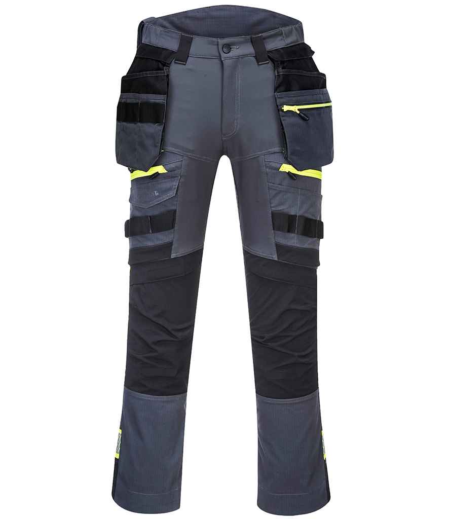 Portwest DX4™ Detachable Holster Pocket Trousers Metal Grey