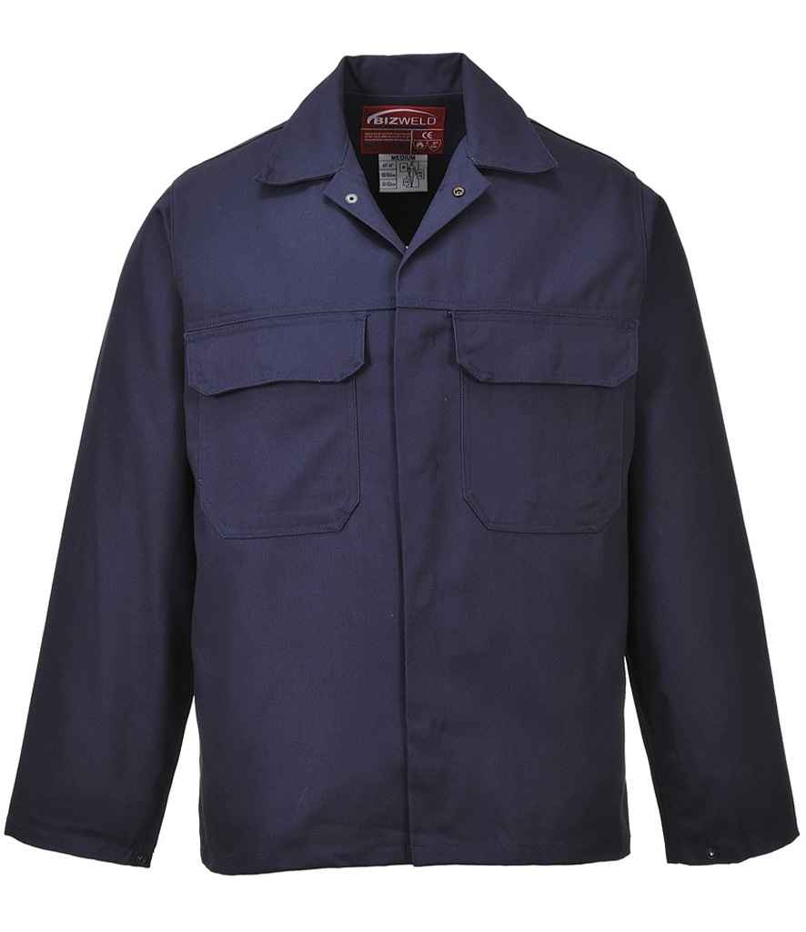 Portwest Bizweld™ Flame Resistant Jacket Navy