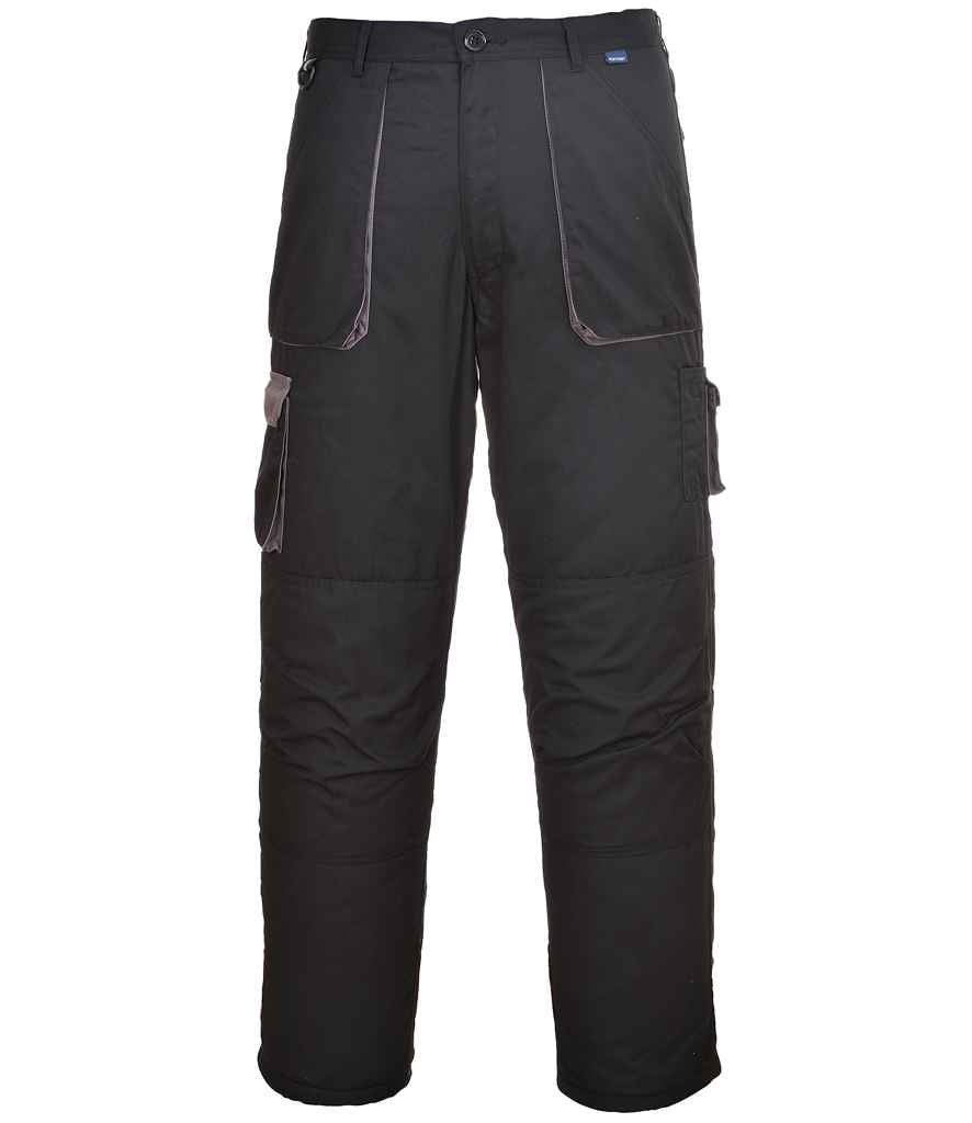Portwest Texo Contrast Trousers Black