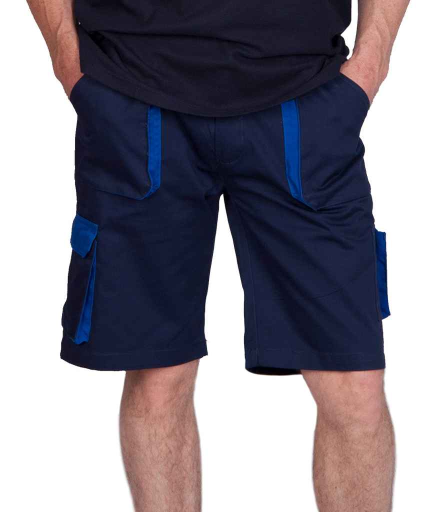 Portwest Texo Contrast Shorts | Navy - Lancashire Teamwear