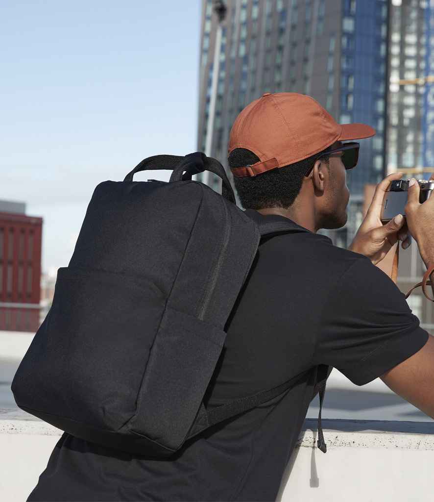 Quadra Stockholm Laptop Backpack | Black Bag - Lancashire Teamwear