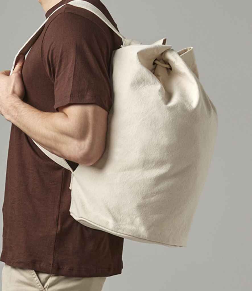 Quadra Canvas Duffle | Natural Bag - Lancashire Teamwear
