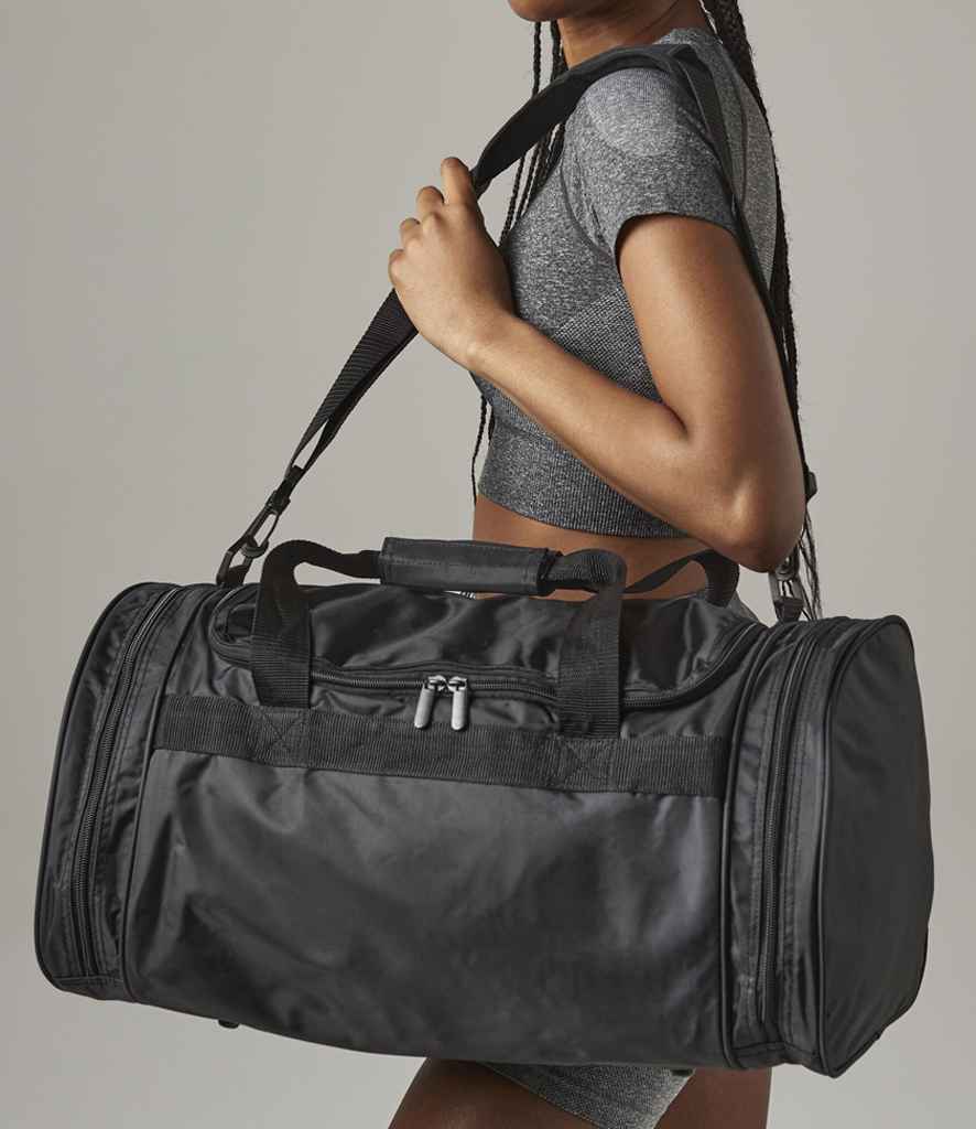Quadra Sports Holdall | Black Bag - Lancashire Teamwear