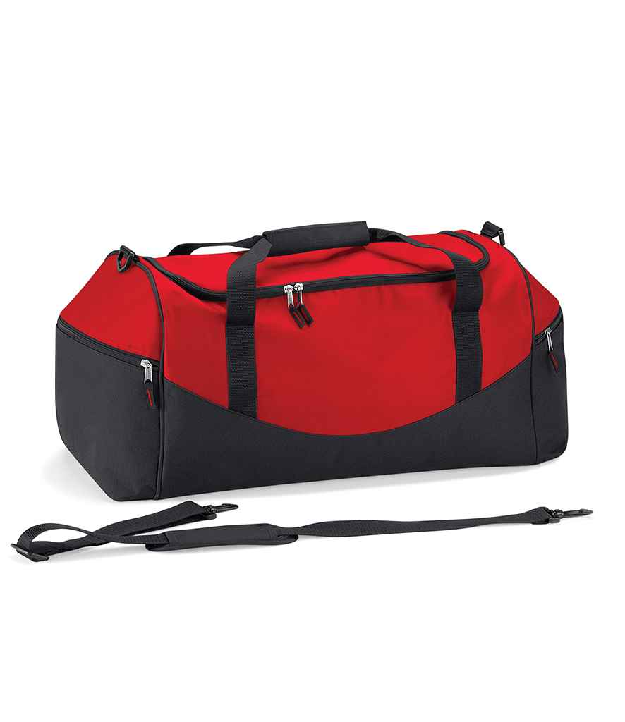 Quadra Teamwear Holdall Red/Black/Black