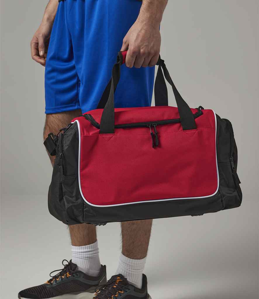 Quadra Teamwear Locker Bag | Red/Black - Lancashire Teamwear