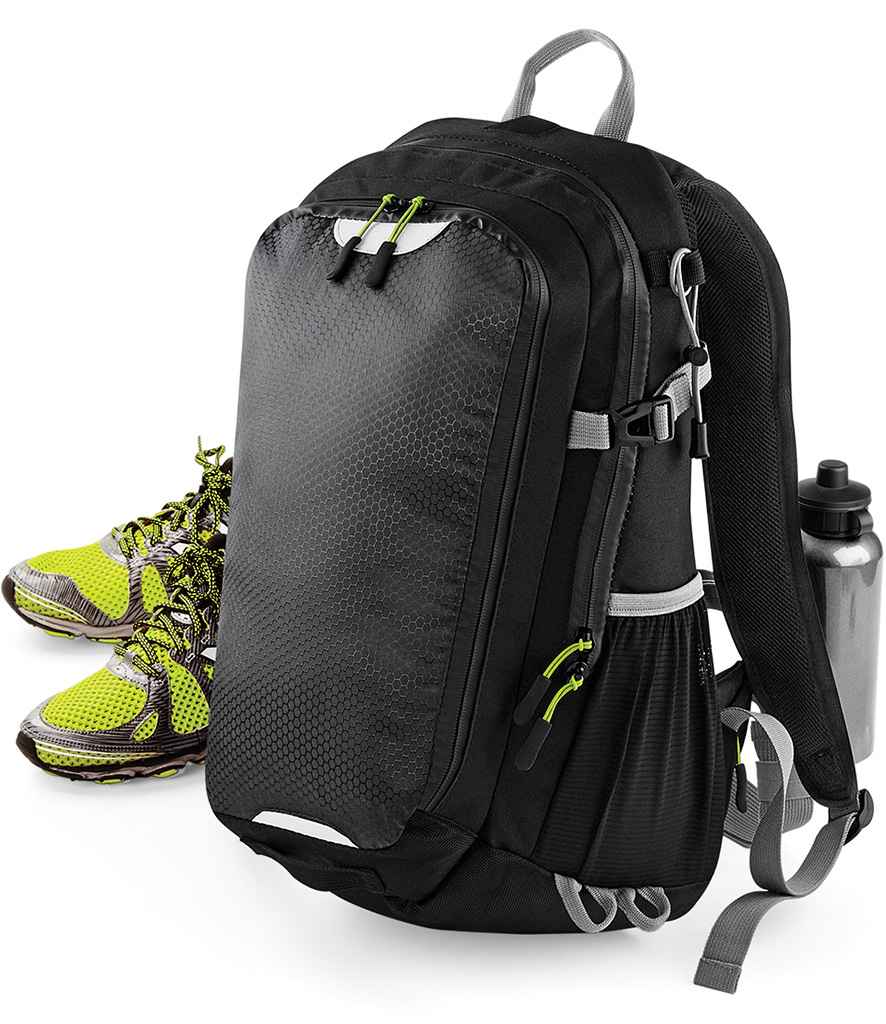 Quadra SLX 20 Litre Daypack | Black Bag - Lancashire Teamwear