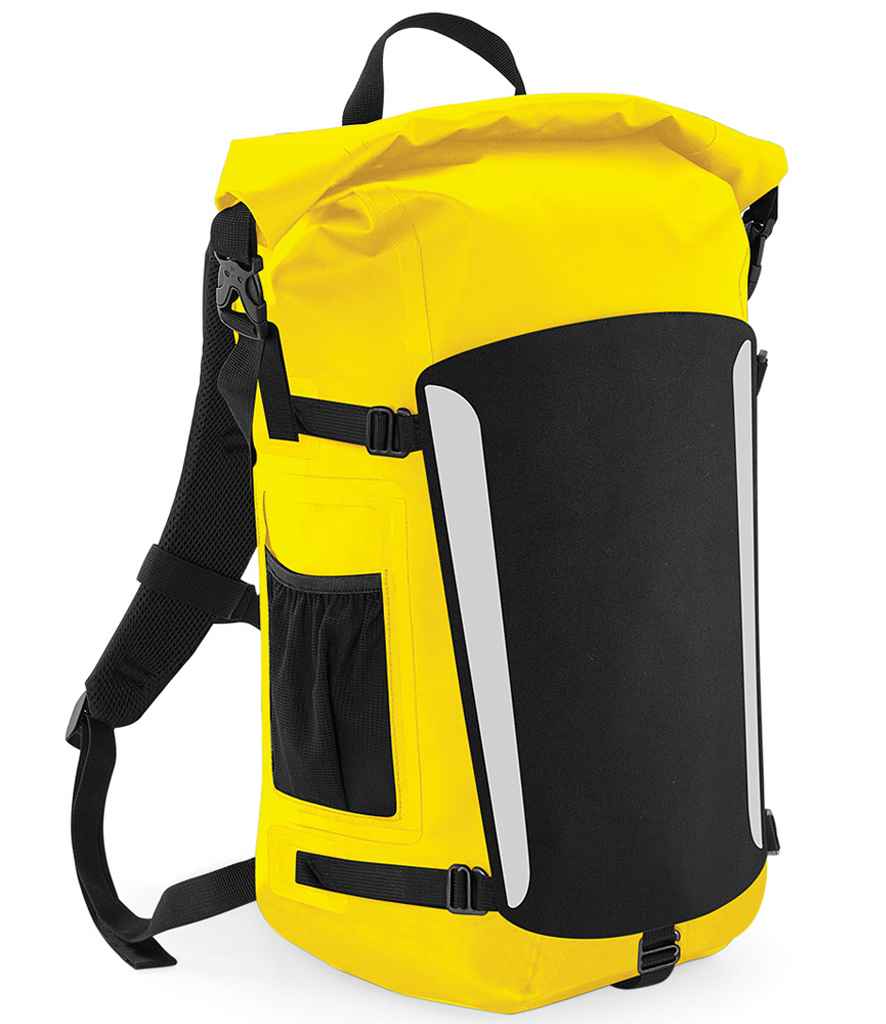 Quadra SLX 25 Litre Waterproof Backpack Yellow/Black