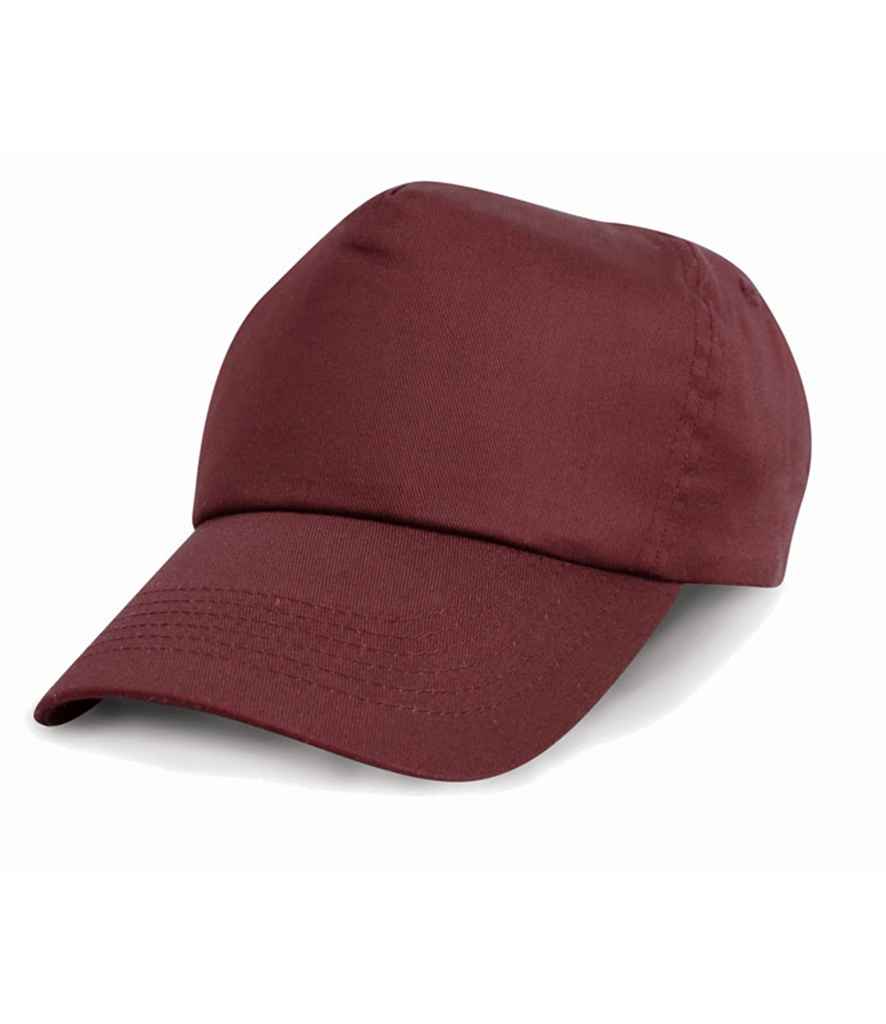 Result Kids Cotton Cap Burgundy