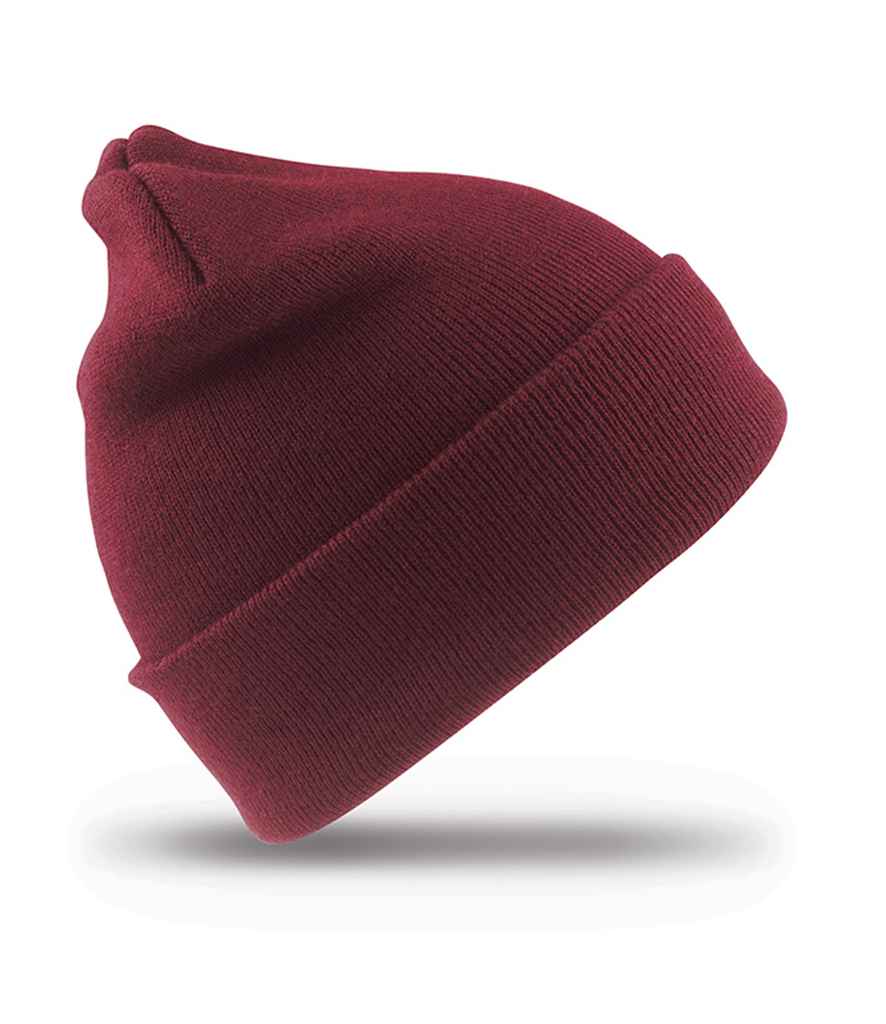 Result Kids Woolly Ski Hat Burgundy