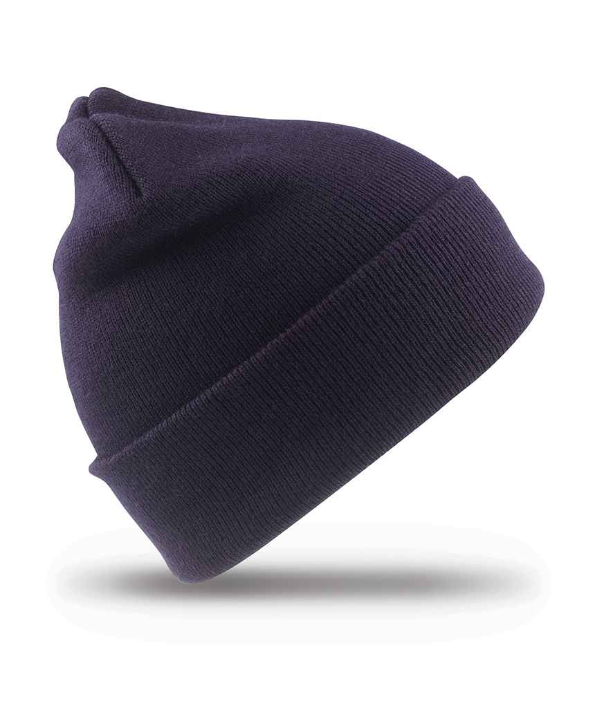 Result Kids Woolly Ski Hat | Navy - Result Winter Essentials Headwear - Lancashire Teamwear