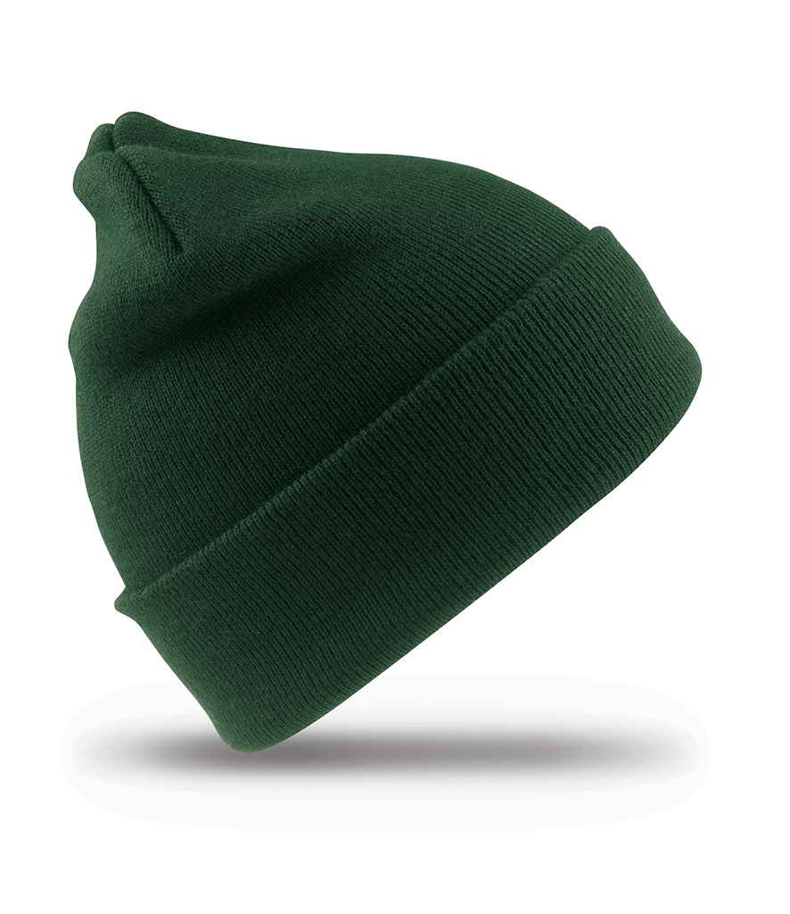 Result Woolly Ski Hat | Bottle Green - Result Winter Essentials Headwear - Lancashire Teamwear