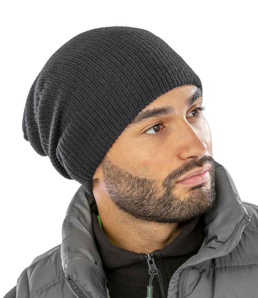 Result Core Softex® Beanie | Black - Result Winter Essentials Headwear - Lancashire Teamwear