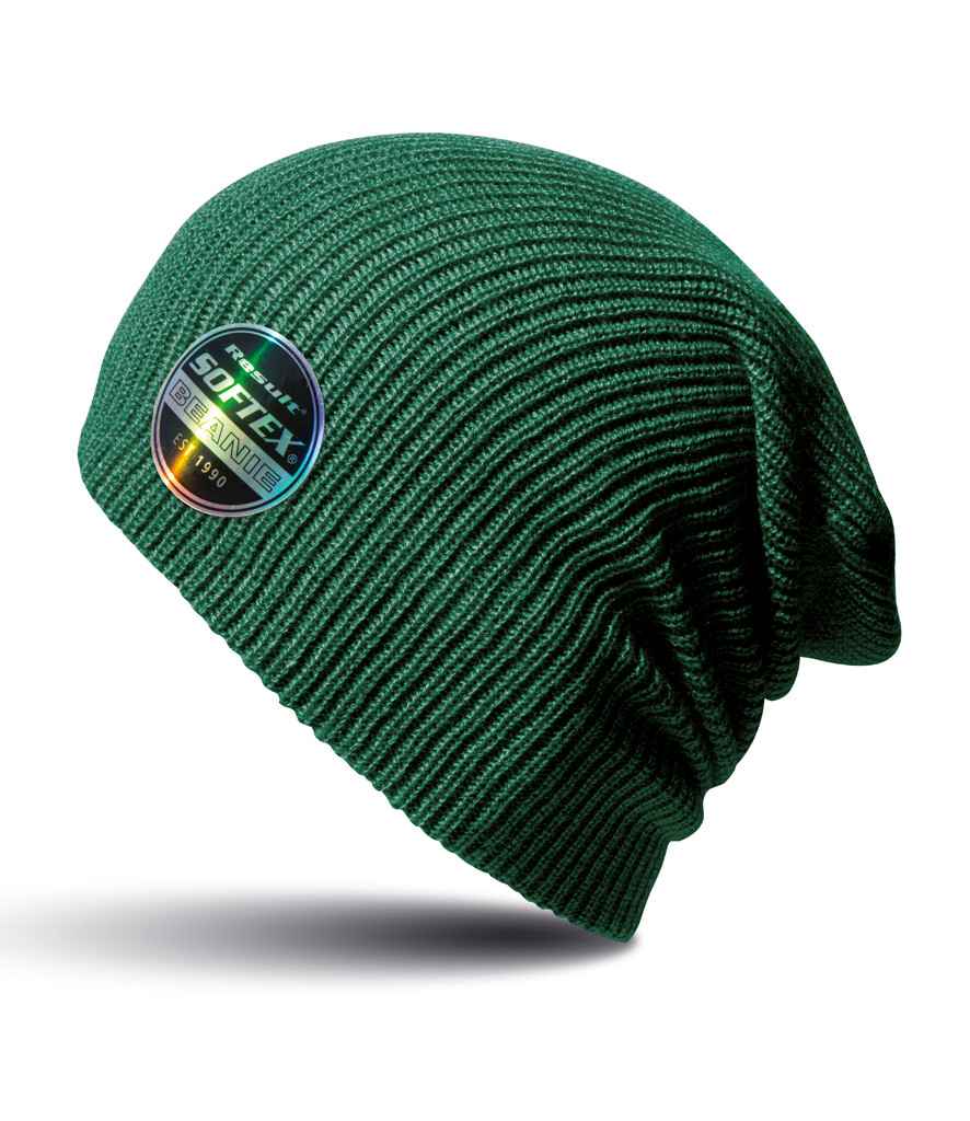 Result Core Softex® Beanie | Bottle Green - Result Winter Essentials Headwear - Lancashire Teamwear
