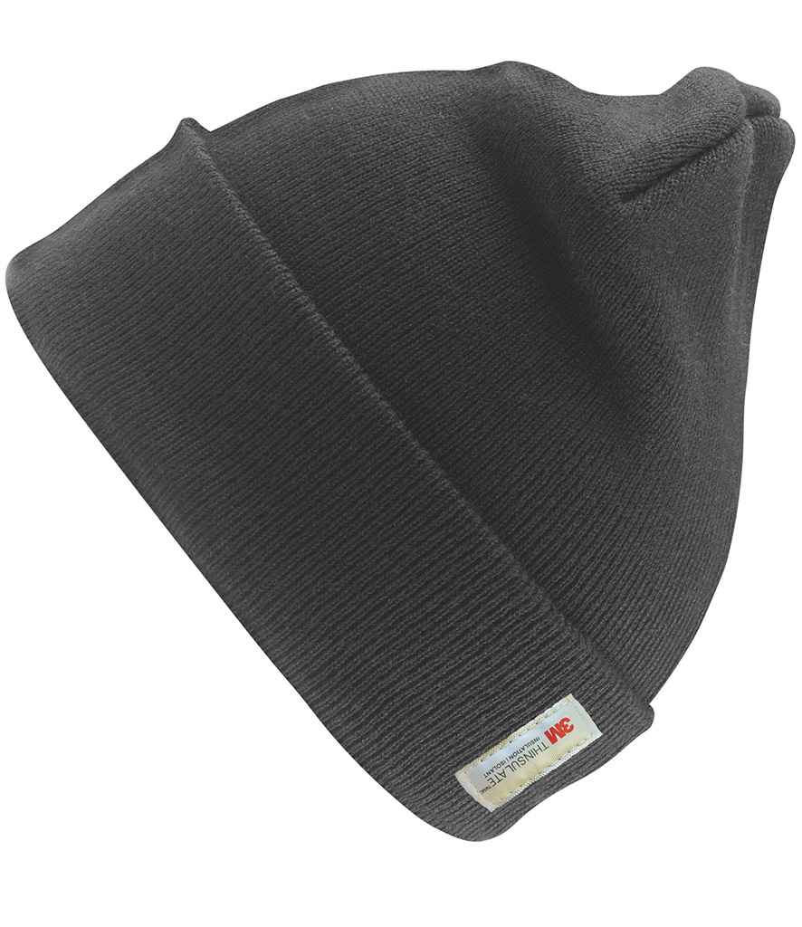 Result Woolly Ski Hat with Thinsulate™ Insulation | Charcoal - Result Winter Essentials Headwear - Lancashire Teamwear