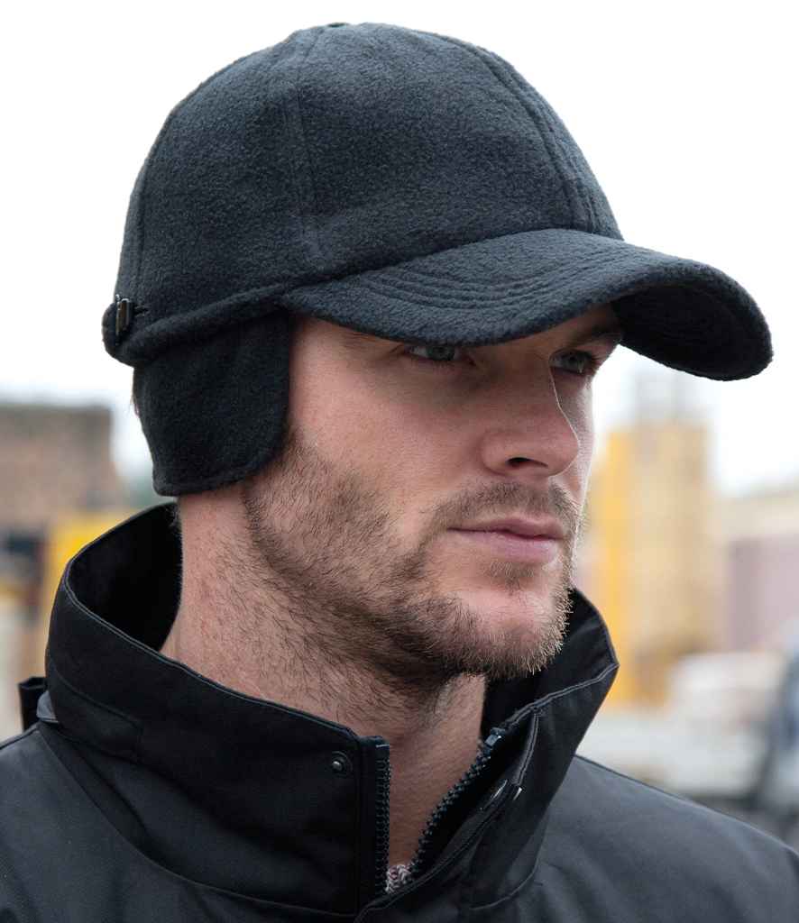 Result Polartherm™ Cap | Black - Result Winter Essentials Headwear - Lancashire Teamwear