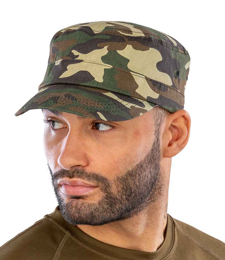 Result Urban Camo Cap | Olive Green - Result Headwear Headwear - Lancashire Teamwear