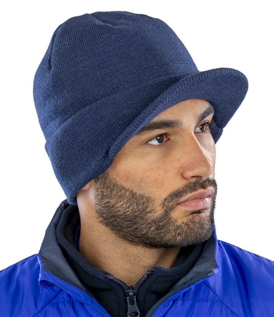 Result Esco Army Knitted Hat | Navy - Result Winter Essentials Headwear - Lancashire Teamwear