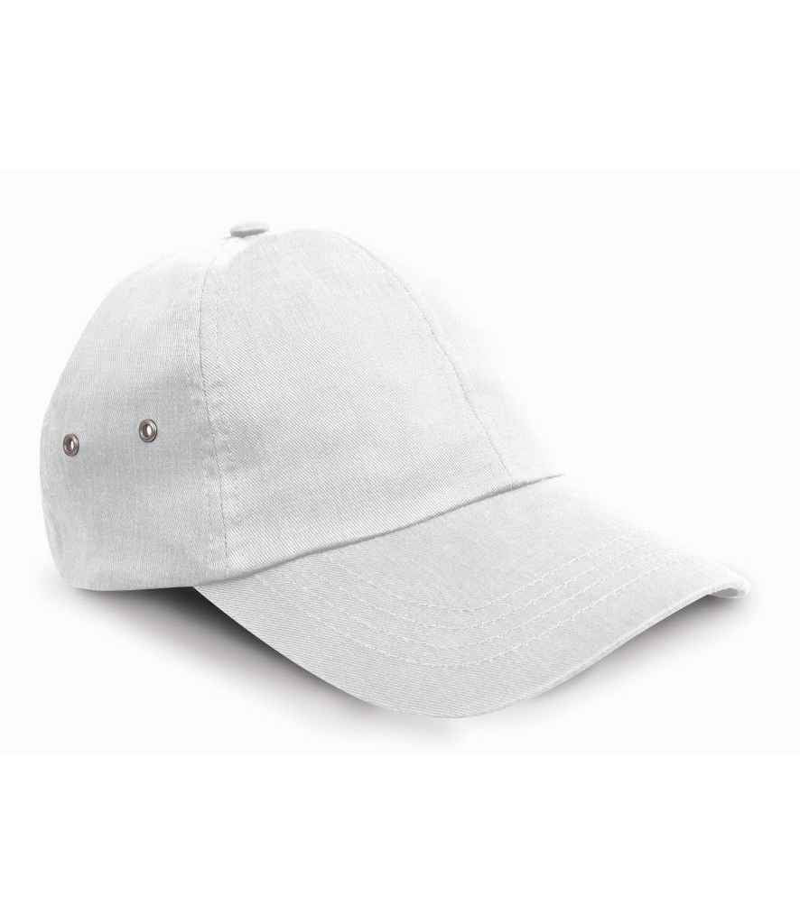 Result Plush Cap | White - Result Headwear Headwear - Lancashire Teamwear