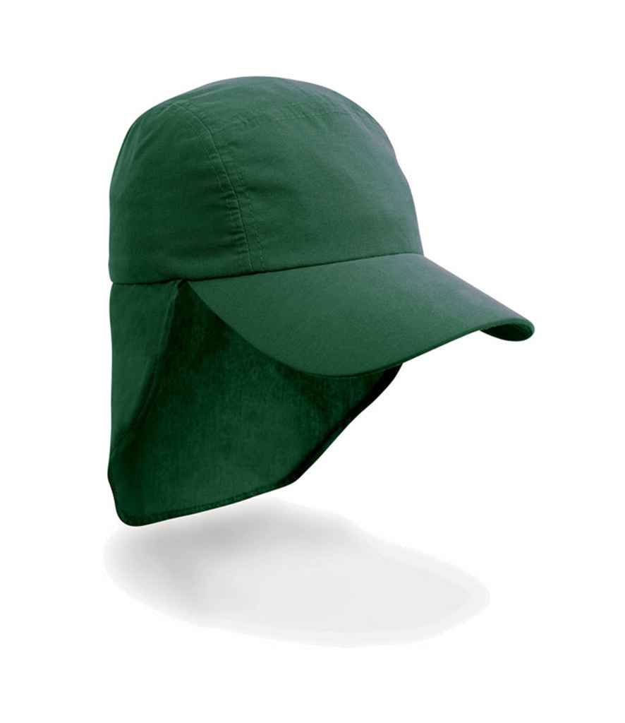 Result Kids Legionnaires Cap Bottle Green
