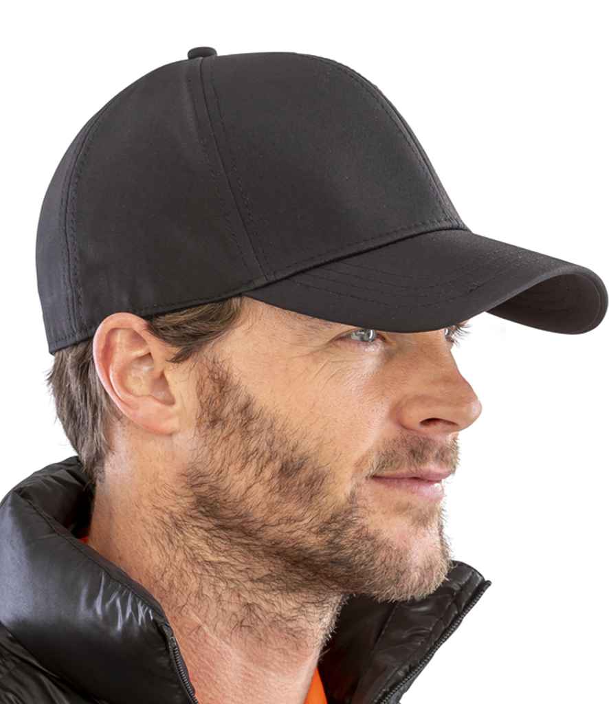 Result TECH Performance Soft Shell Cap | Black - Result Headwear Headwear - Lancashire Teamwear