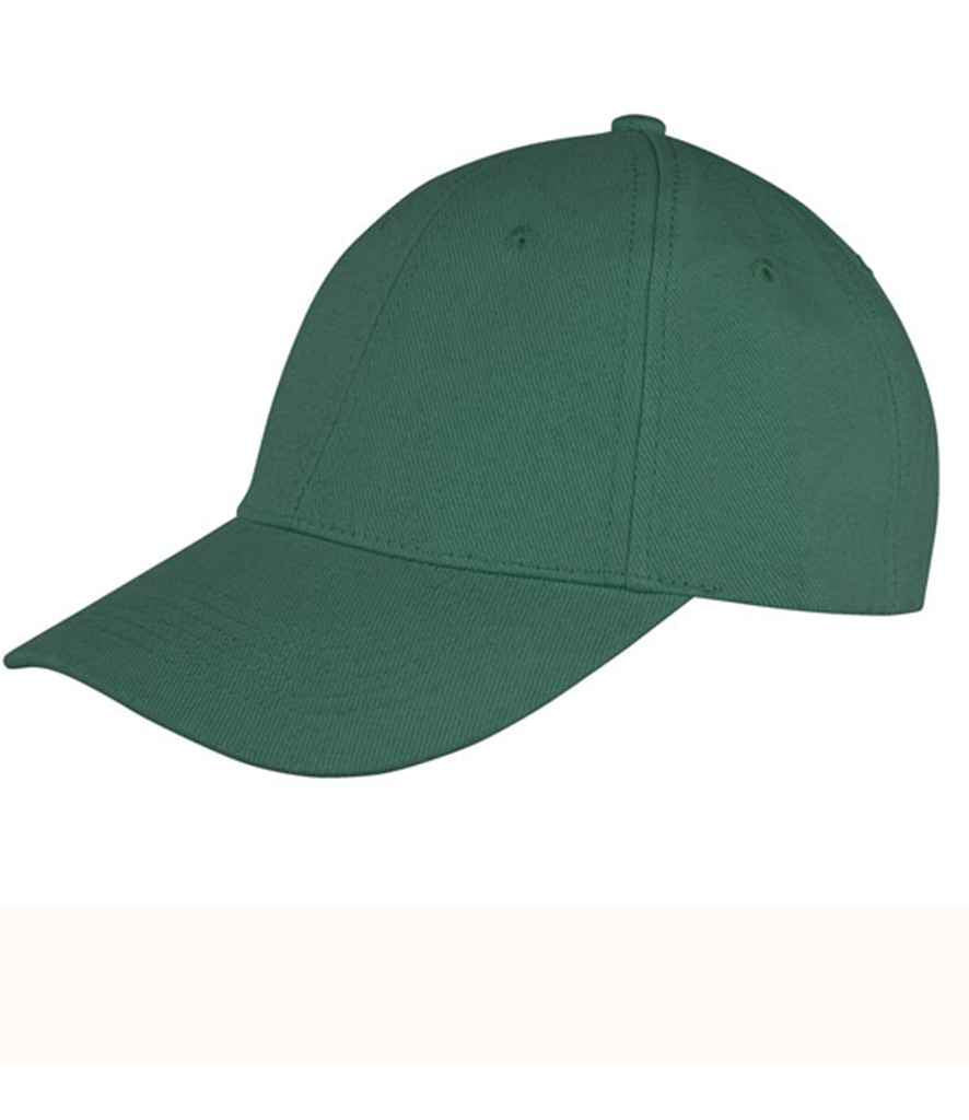 Result Memphis Brushed Cotton Cap Bottle Green