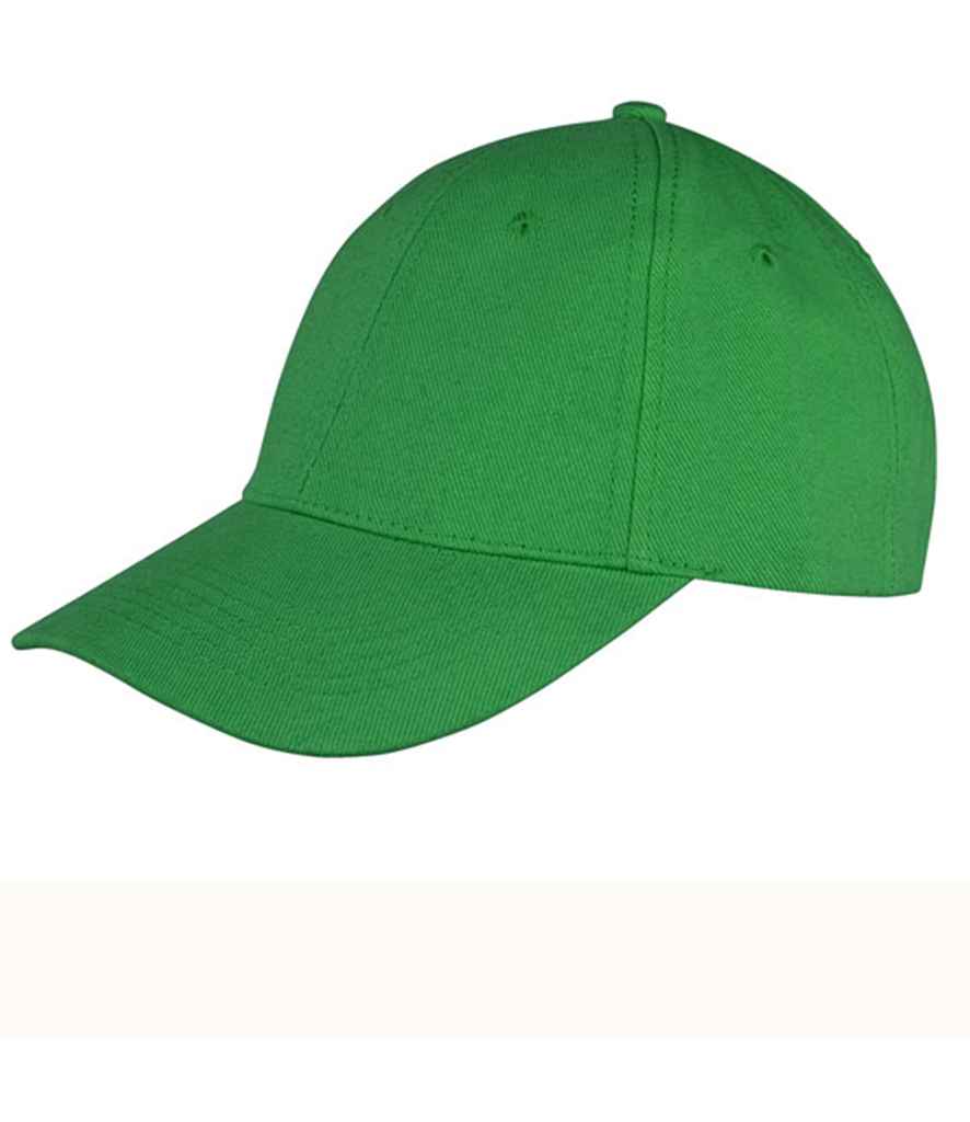 Result Memphis Brushed Cotton Cap | Emerald - Result Headwear Headwear - Lancashire Teamwear