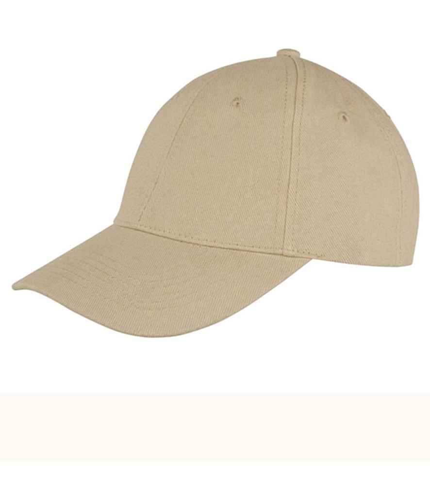 Result Memphis Brushed Cotton Cap Khaki