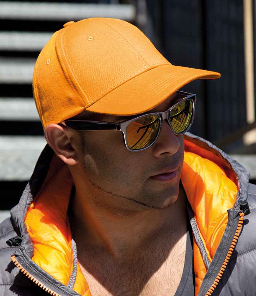 Result Memphis Brushed Cotton Cap | Orange - Result Headwear Headwear - Lancashire Teamwear