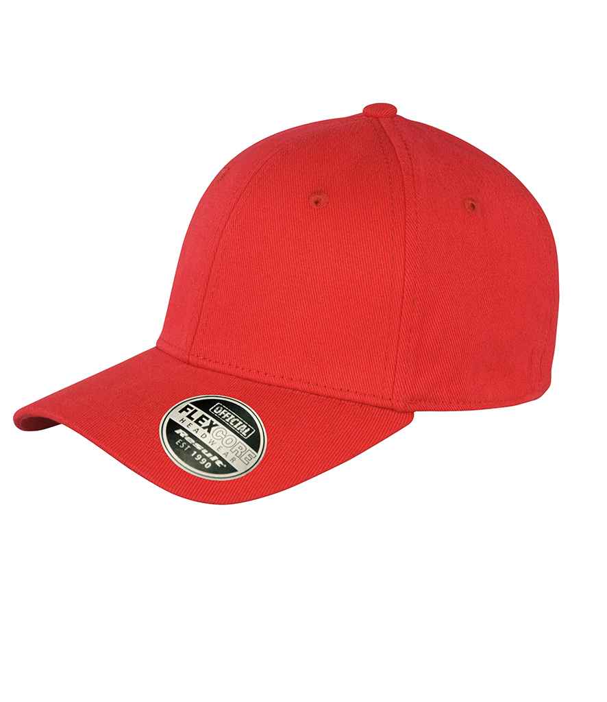 Result Kansas Flex Cap | Red - Result Headwear Headwear - Lancashire Teamwear