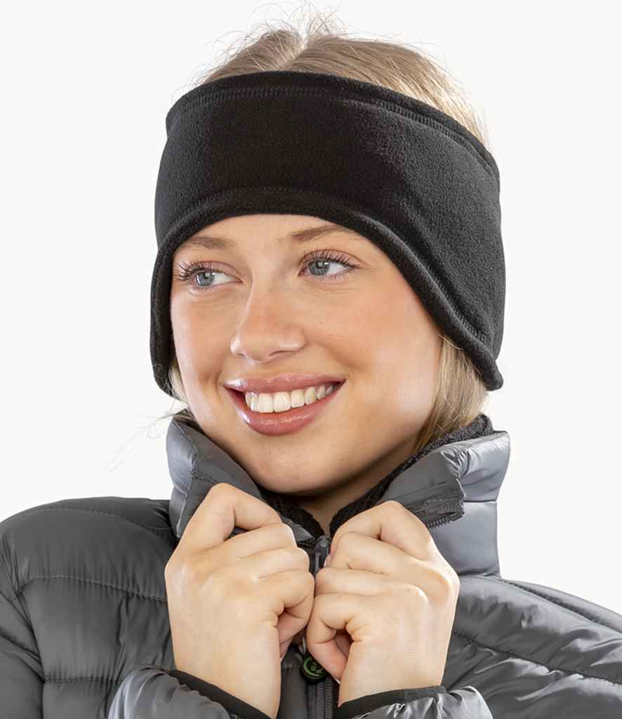 Result Polartherm™ Headband | Black - Result Winter Essentials Headwear - Lancashire Teamwear