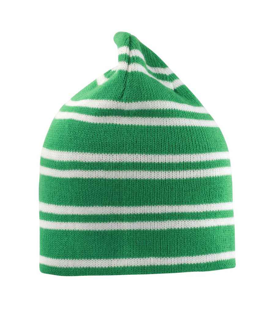 Result Team Reversible Beanie Kelly Green/White